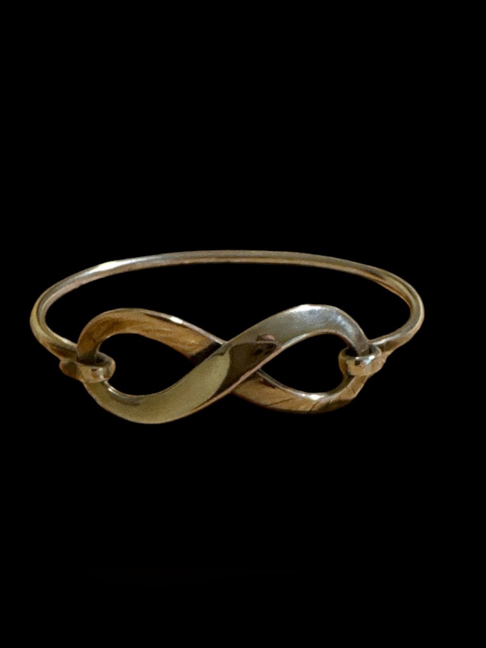 James Avery Retired Bold Infinity Hook-On Bracelet 925 Silver